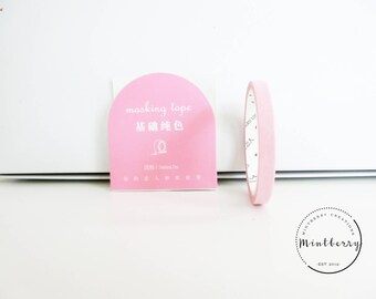 Washi Tape thin pastel pink