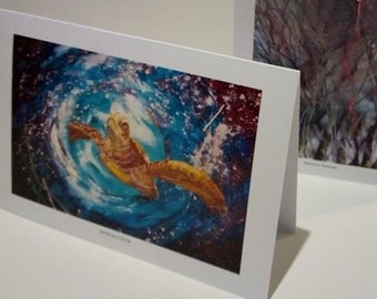 Omiros's Circle - Art Greetings Cards by Cornish Artist Lindsey Keates