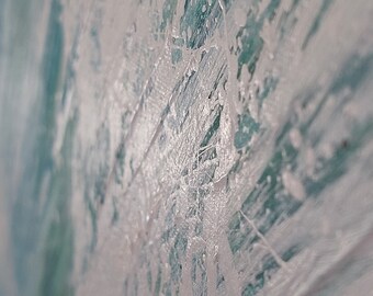 Rip Tide Painting pelo artista da Cornualha Lindsey Keates Realismo Contemporâneo