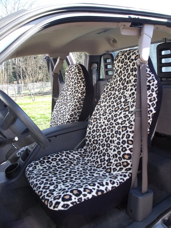 leopard print seat covers