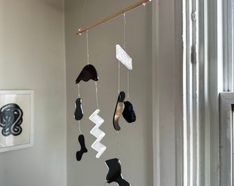 Hanging Mobile Plexiglass Acrylic Transparent - Lonely E