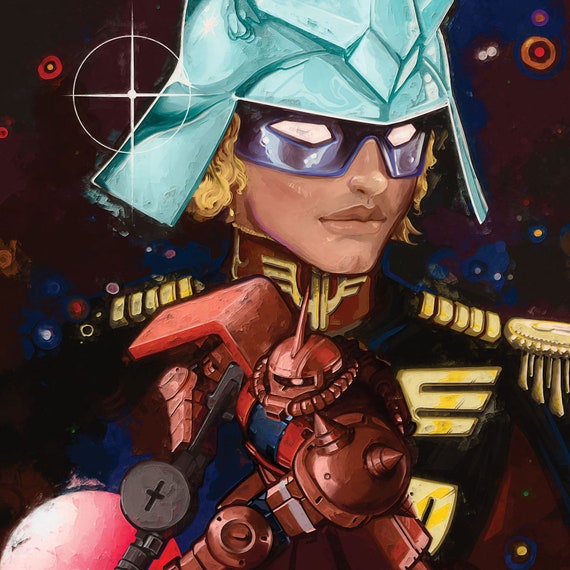 Char Aznable - The Legendary Captain Harlock and Gundam Pilot