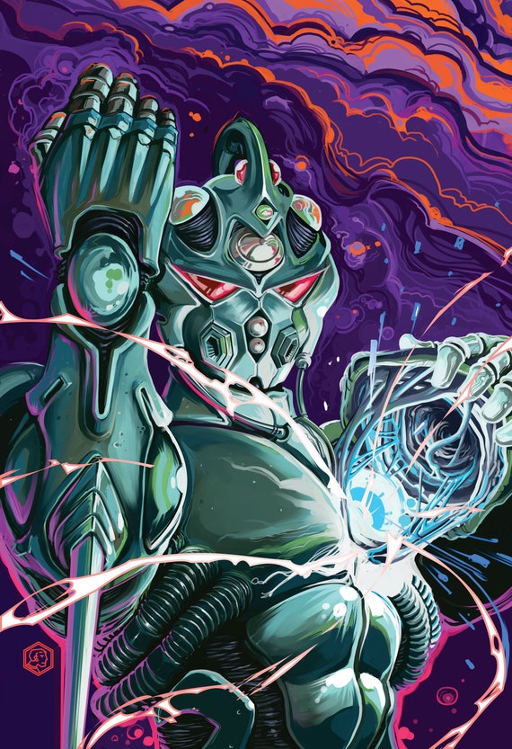 Lord D Fanart Print Anime Wall Art Poster Digital Art