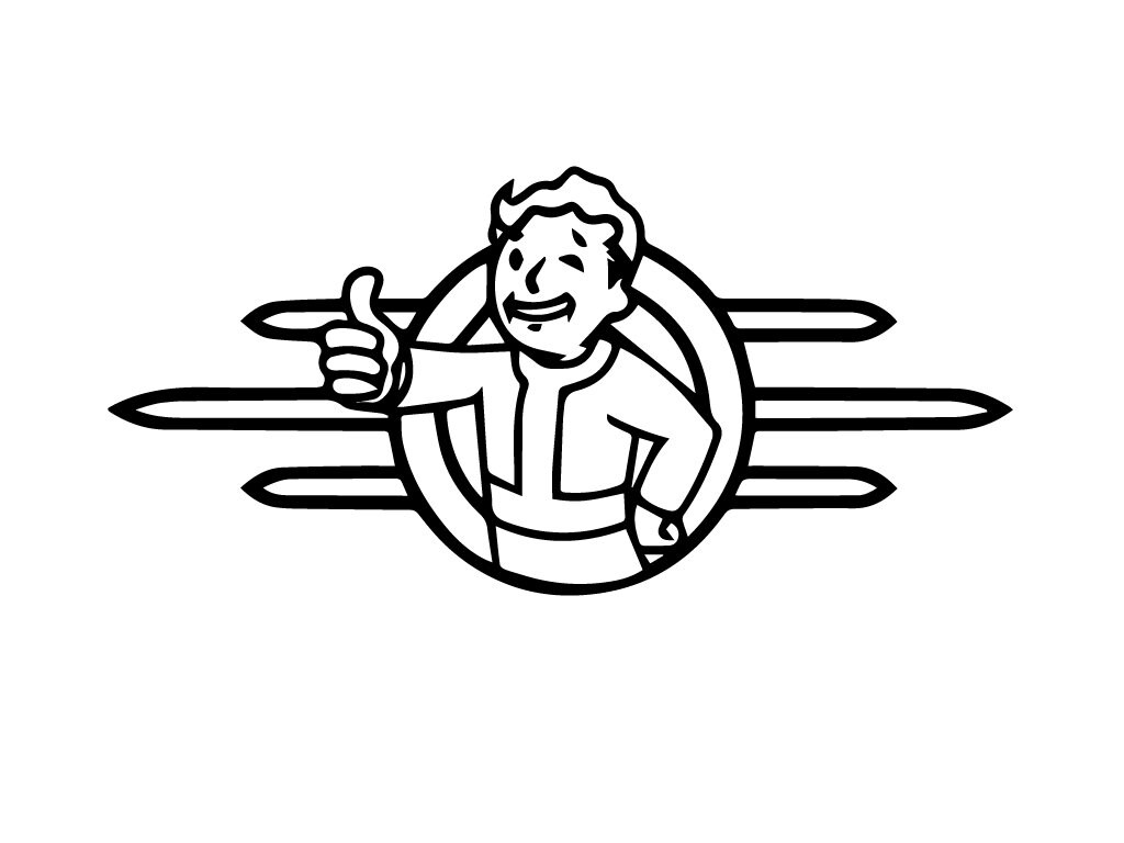 Fallout Vault Boy Vinyl Decal Etsy UK