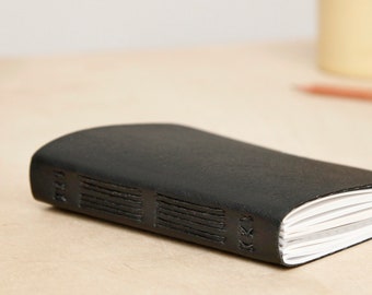 Assorted Paper Notebook | Small Black Handsewn Journal