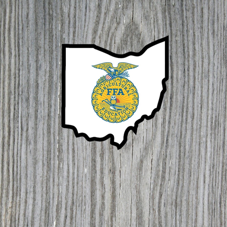 Sticker Learning Without Background FFA State Sticker/ FFA Laptop Sticker / FFA Sticker - Etsy