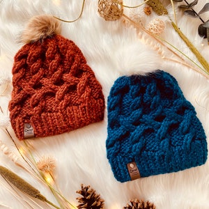 Cross Cable Hat