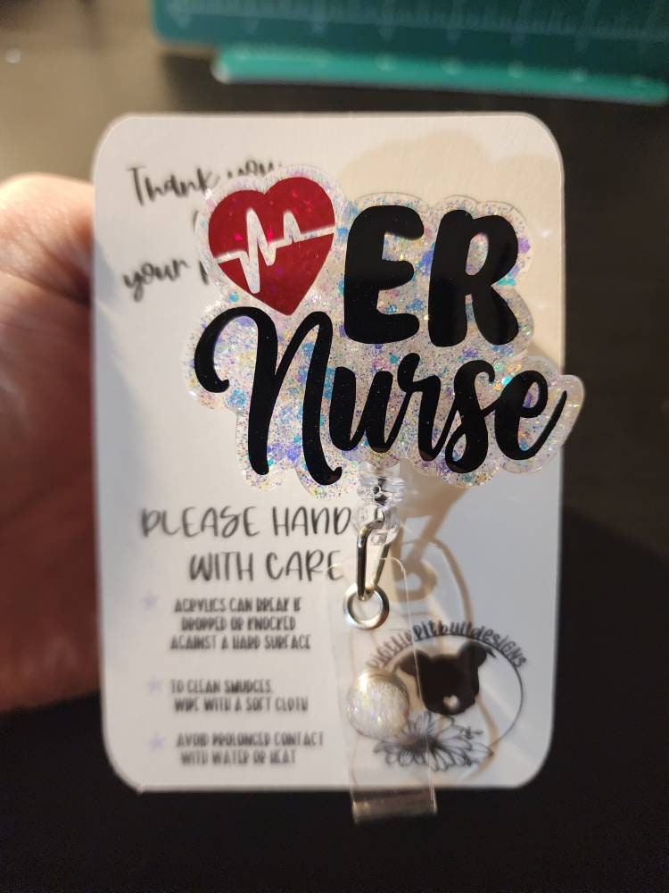 Half Nurse Half Coffee Badge Reel, Nurse Badge Holder, Coffee Badge Reel,  Daisy Badge Holder 