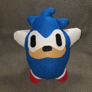 Custom Plush Just Like Dark Sonic the Sonic X the Dark Brotherhood