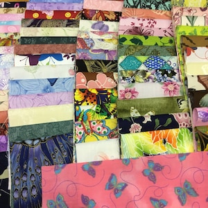 Quilter&#39;s 10&quot; Layer Cake Squares Stash Bag - 40 pieces - Choose Color Palette