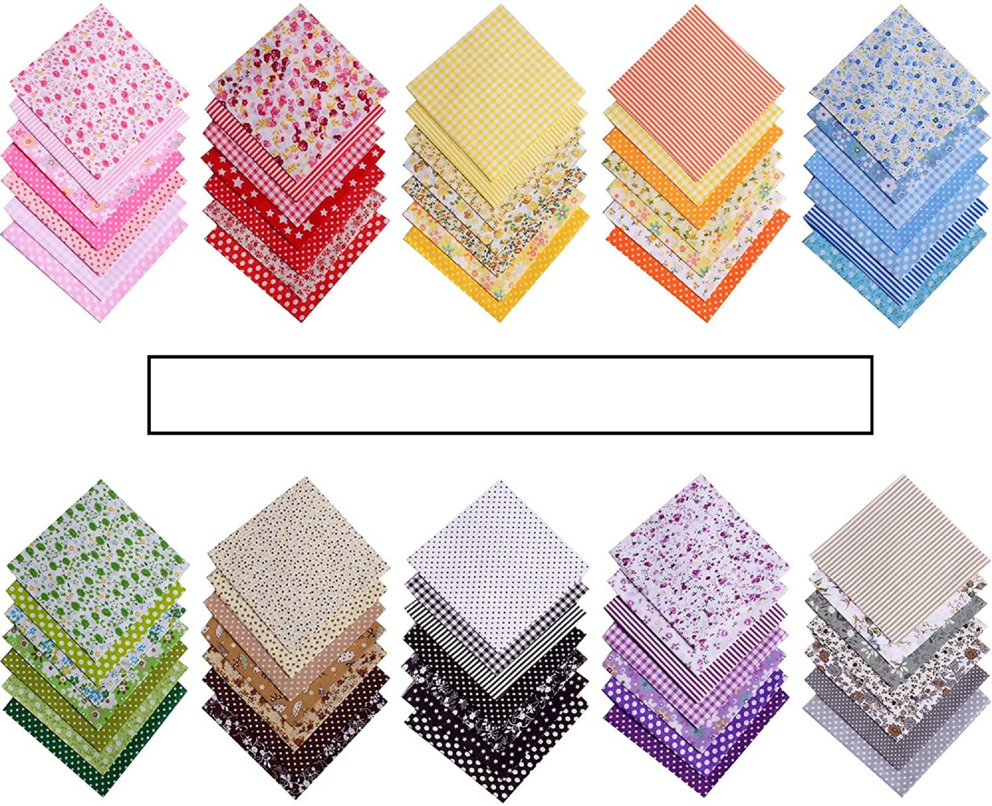 10x10 Fabric Squares 