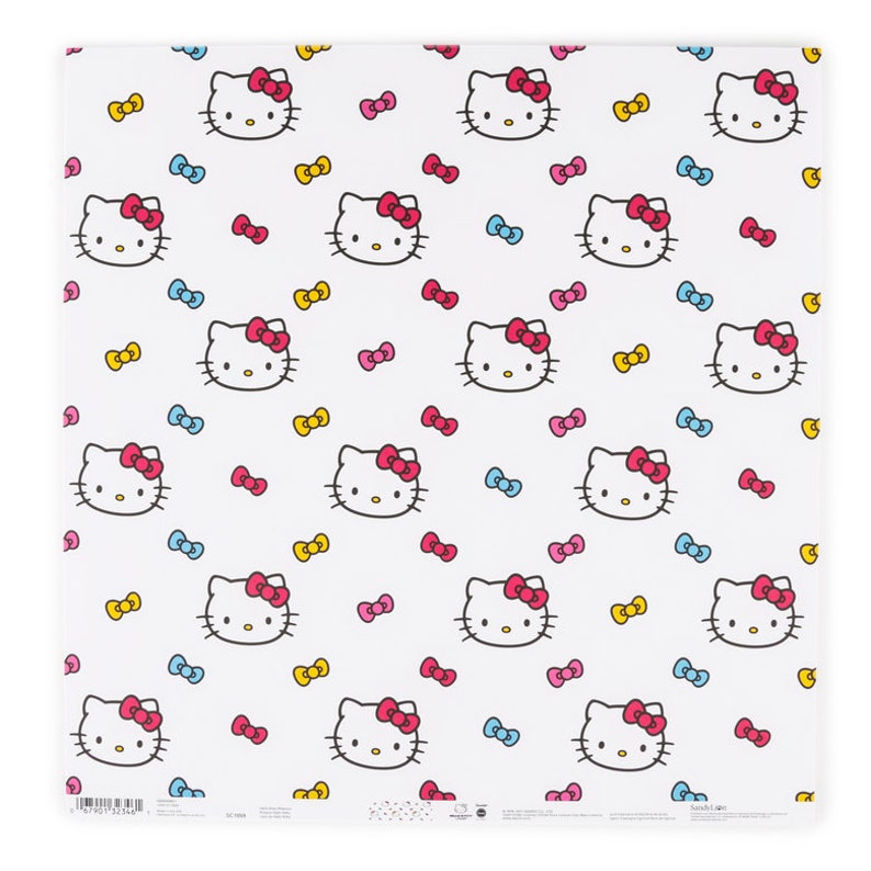 Hello Kitty Scrap Book Paper Bundle 25 Sheets Fine Quality | Etsy