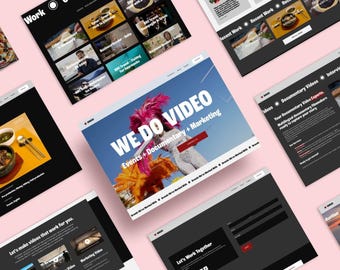 Bokeh: Squarespace Template for Videographers