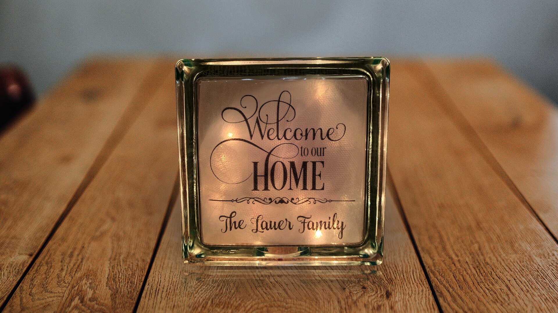 Welcome to Our Home personalized house-warming gift new home | Etsy