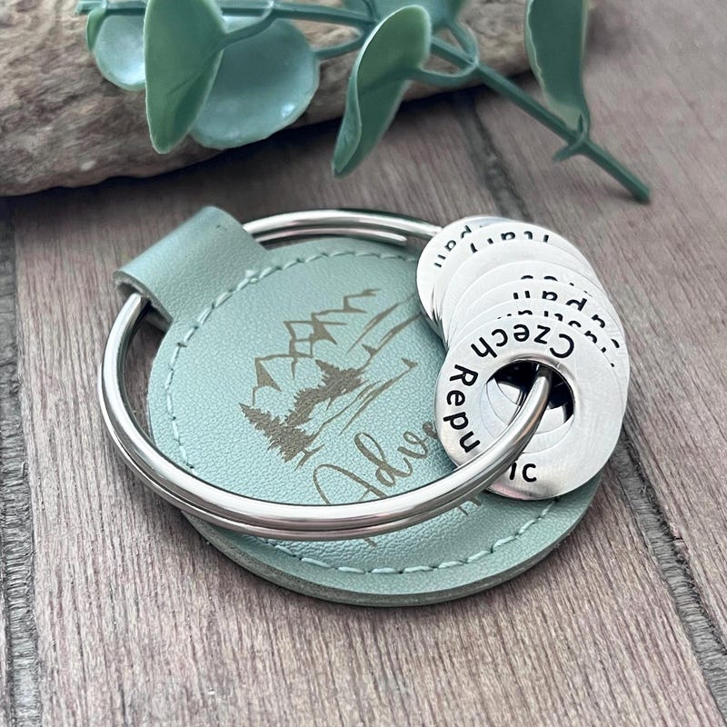 Travel Keychain - Etsy