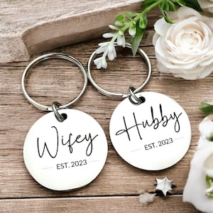 Funny Couple Keychain Anniversary Keychain For Martinique