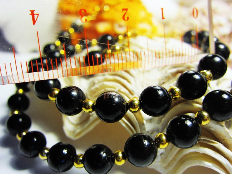 Genuine Black Coral Beads 16 inch Necklace Bracelet and | Etsy