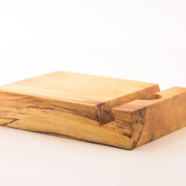 iPad Stand Spalted Maple