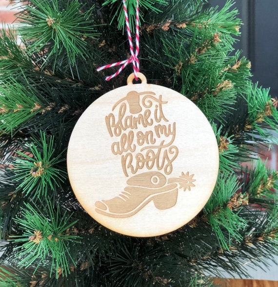 Country music christmas ornament Clearance