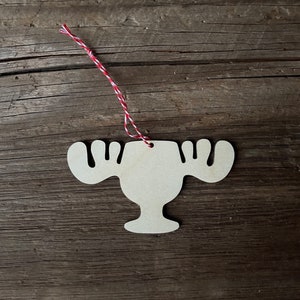 Moose Family Vacation, funny ornament. Christmas vacation