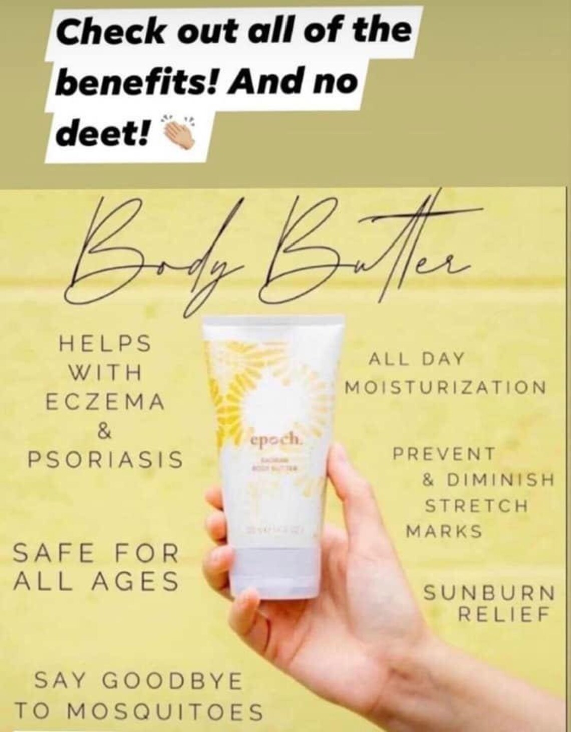 Nuskin Epoch Baobab Body Butter From Carolinadreamsbyjen Etsy