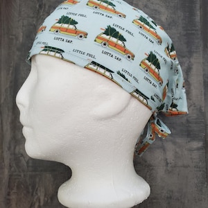 Christmas vacation “Little full, lots of sap” mens style surgical/scrub/dental hat