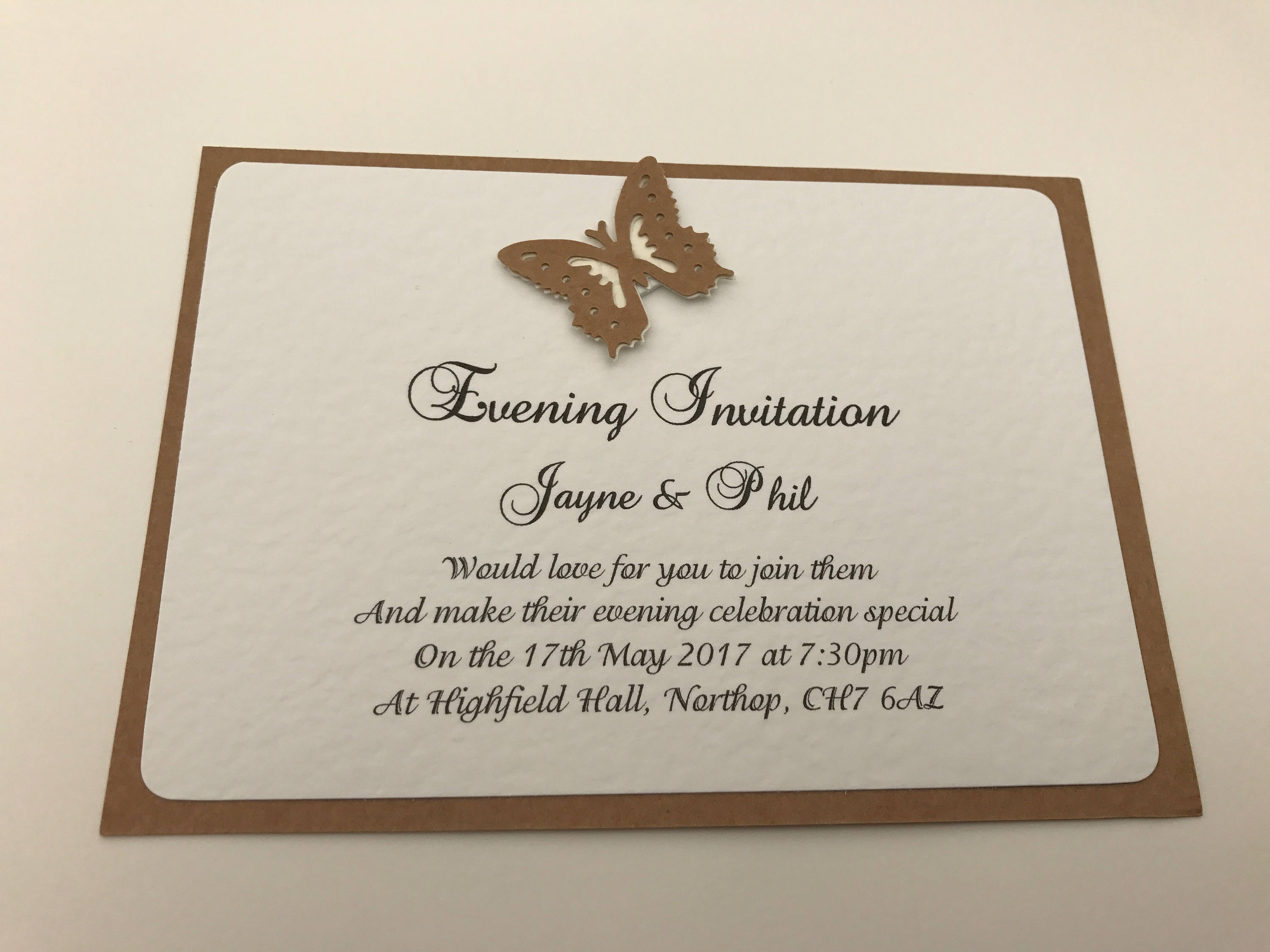 Personalised 2024 wedding invitations