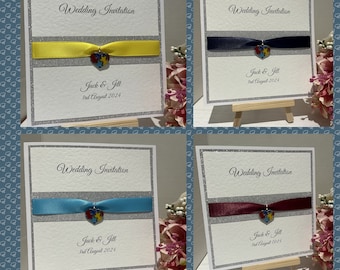 Pack of 10 Wedding Invites - Charmed Collection - Autism Awareness - Lots of Colours