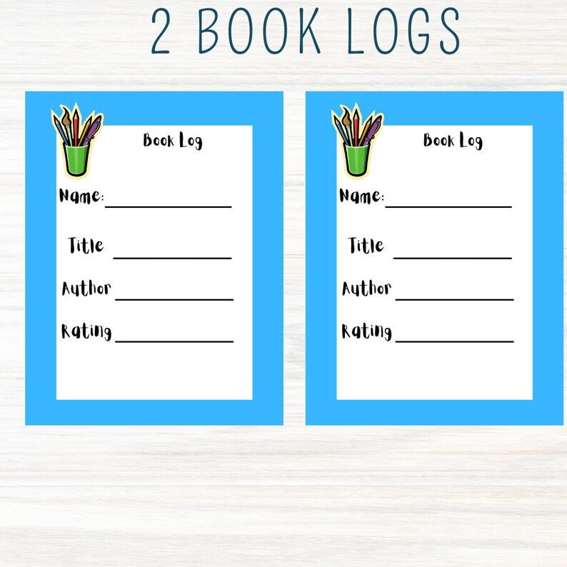 Digital Canva Pretend Play Library Bundle image 3