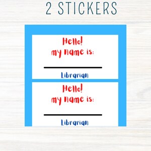 Digital Canva Pretend Play Library Bundle image 4