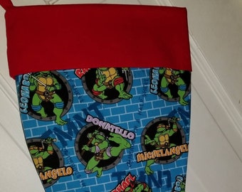 Teenage Mutant Ninja Turtles Christmas Stocking