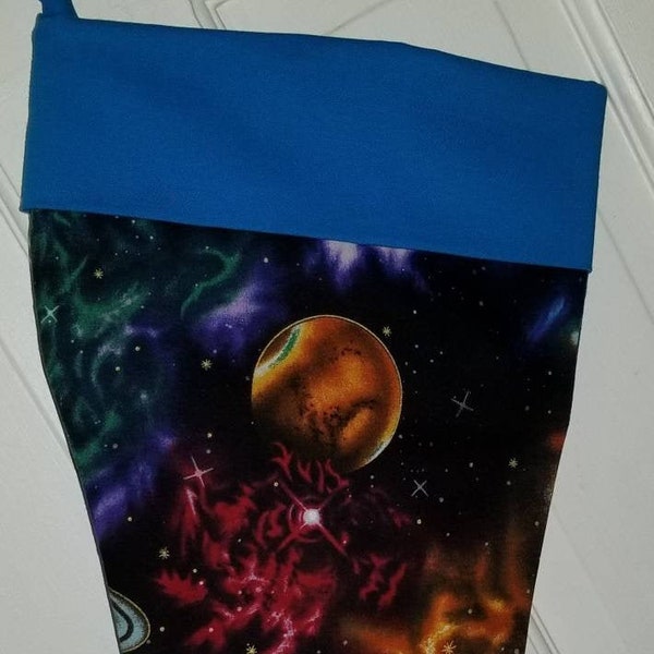 Space Christmas Stocking