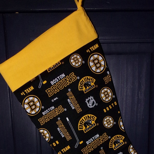 Bruins Christmas Stocking