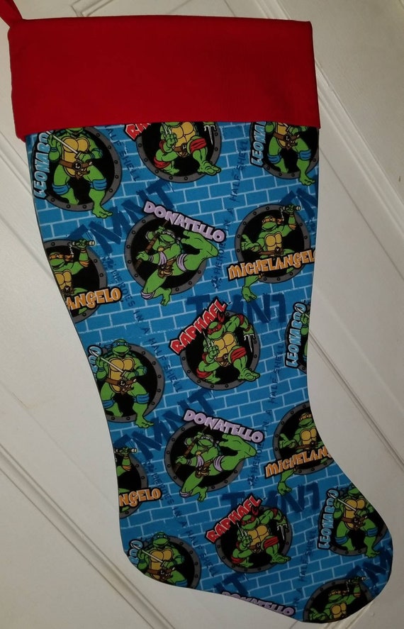 Teenage Mutant Ninja Turtles Christmas Stocking TMNT
