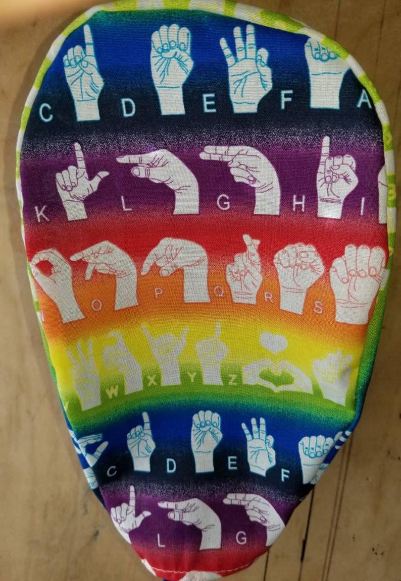 ASL Alphabet Surgical Cap - Etsy