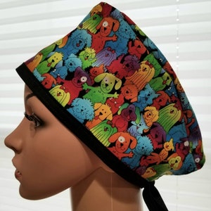 Rainbow Dog Surgical cap