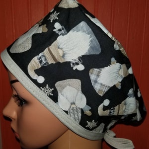 Winter Gnomes Surgical Cap