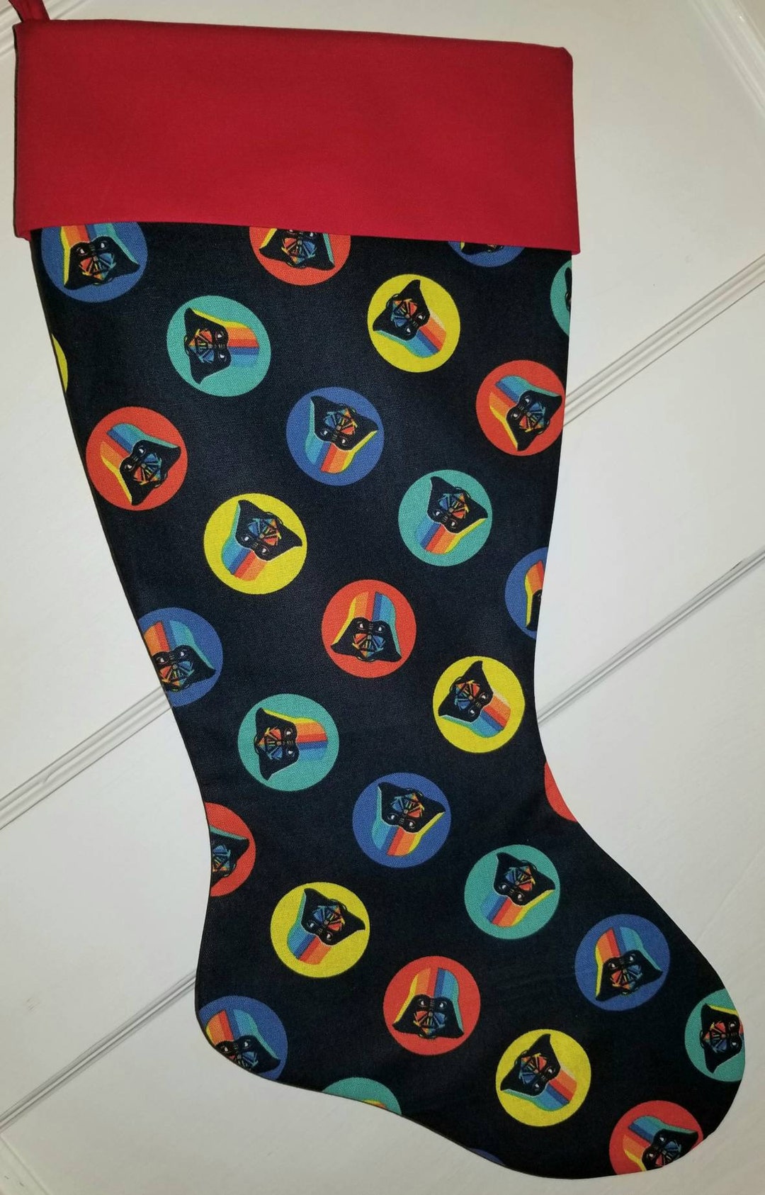 Darth Vader Christmas Stocking - Etsy