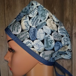 Inspirational Stone Surgical cap