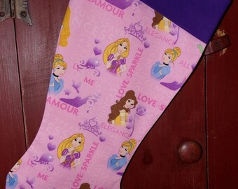 Princess Christmas Stocking