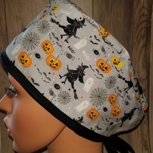 Touca cirúrgica de Halloween