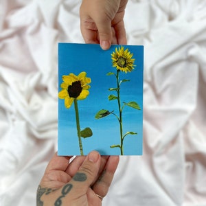 Our Sunflowers- Blank Greeting Card