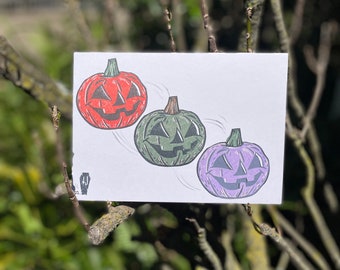 Halloween Pumpkin Print