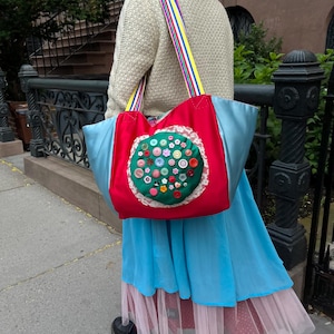 Moody Fluffy with Fancy Flavor Button Bag