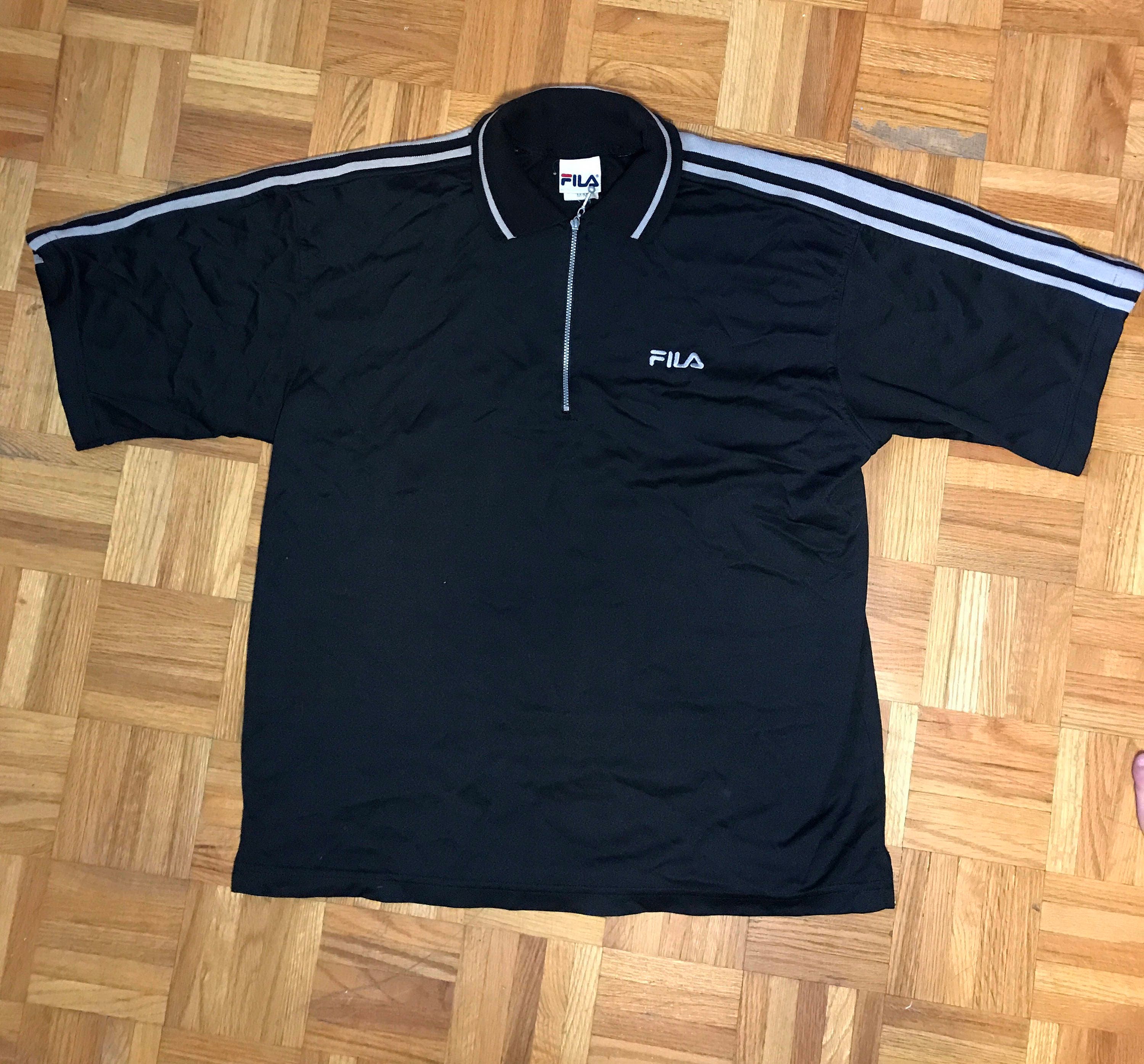 Fila vintage deals polo shirts