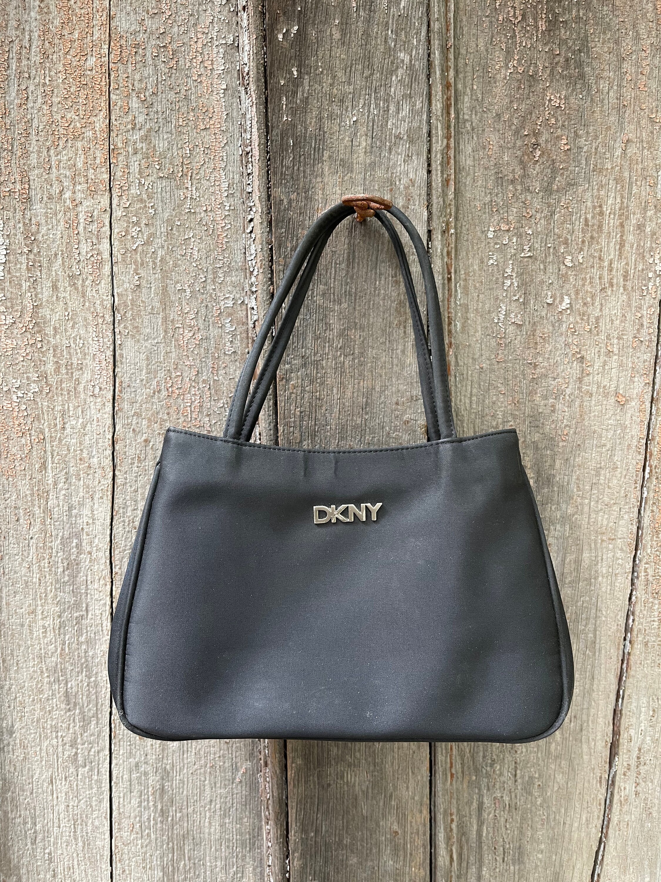 Vintage 90's DKNY Monogram Shoulder Bag – Michelle Tamar