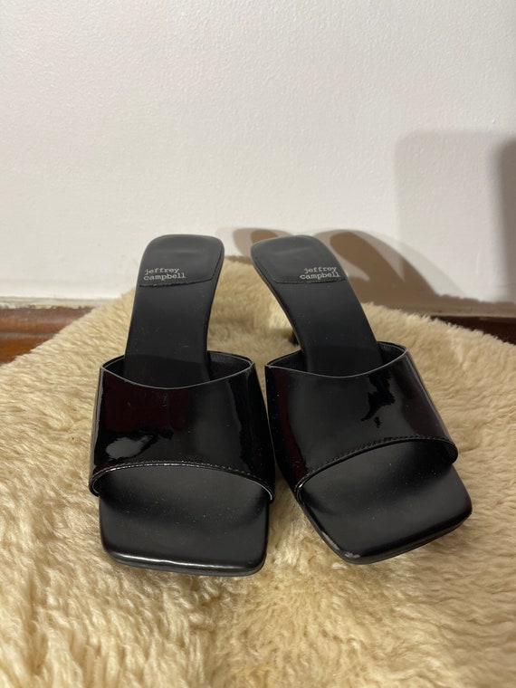 Vtg Jeffrey Campbell 'Mr. Big Slide Sandal - image 2