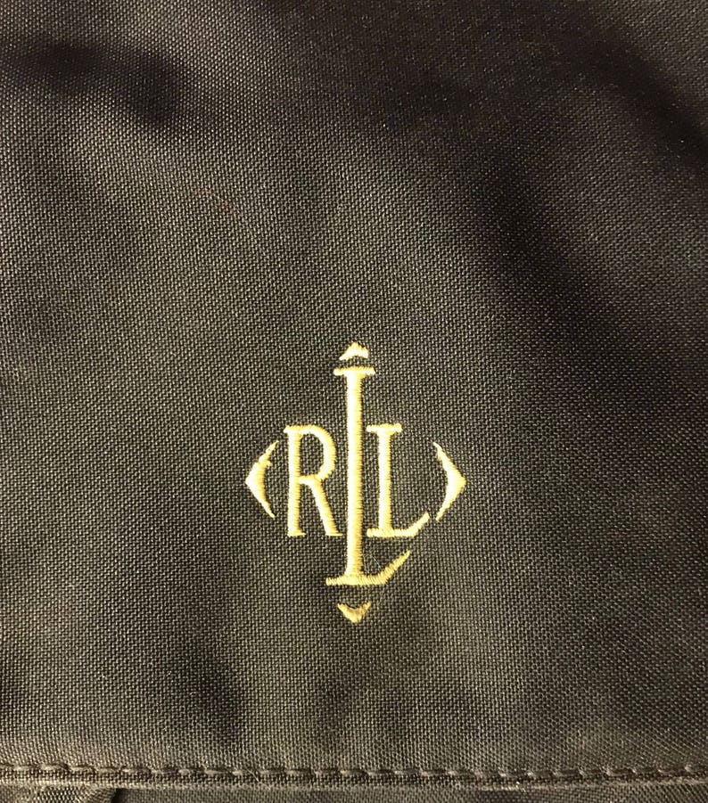 ralph lauren monogram trousers