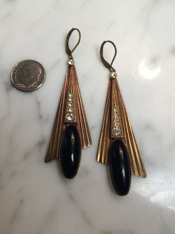 Vintage Art deco earrings