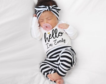 brand sparkling new baby girl outfit